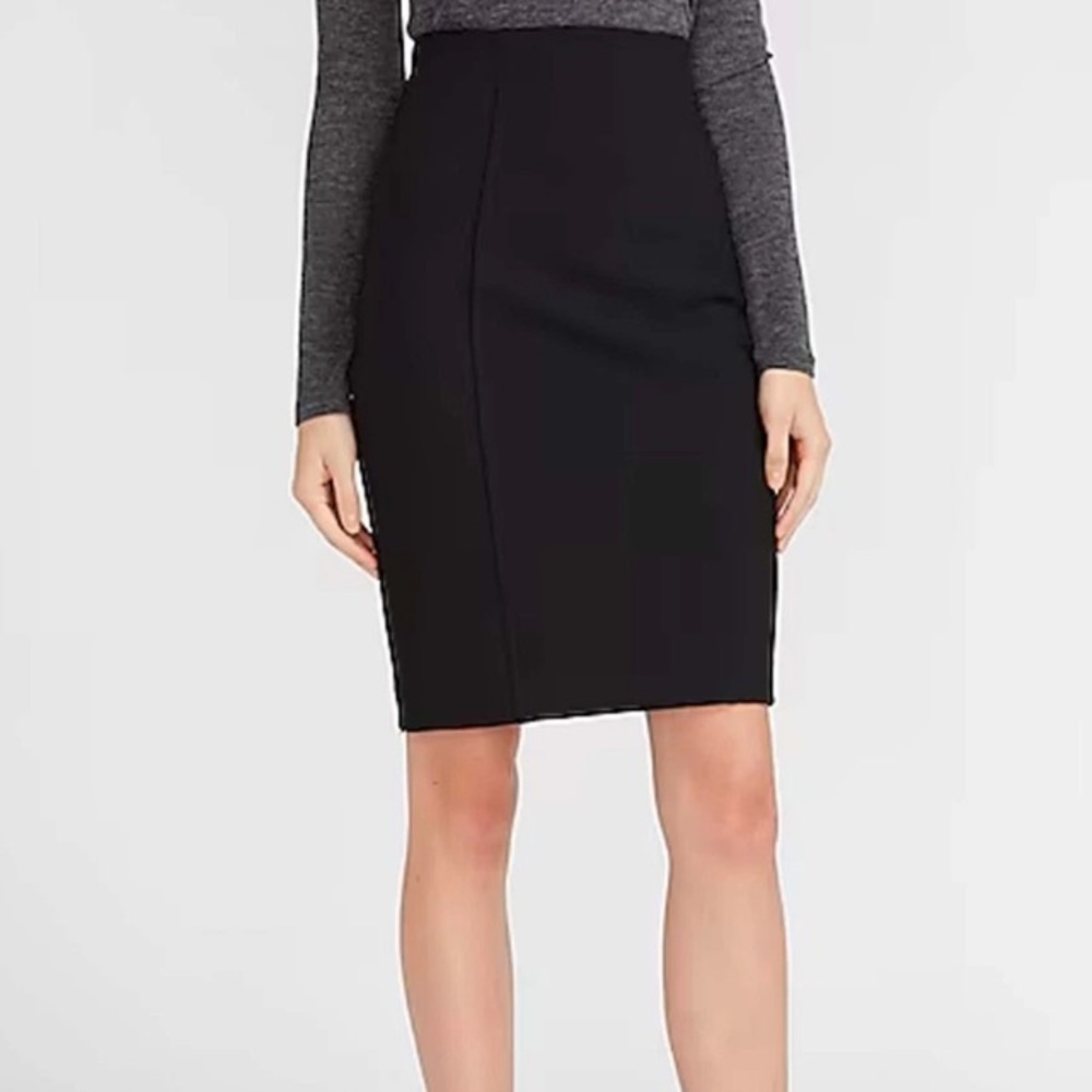 EXPRESS Studio Stretch High Waisted Pencil Skirt